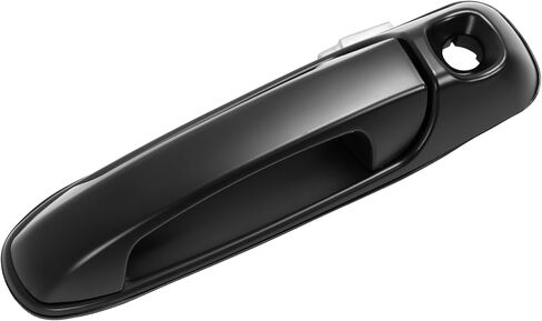 Exterior Door Handle Compatible with 2002-2011 Dodge Ram 1500 2500 3500 Dakota, Replace for 55275948AB-PFM, 55275684AB-PFM, 55275685AB-PFM, Front and Rear Set of 4 Outside Handle Painted Black in Saudi Arabia