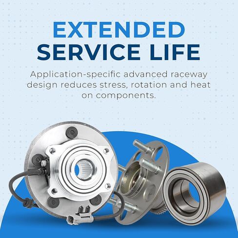 Pair 2 Rear Wheel Bearing and Hub Assembly for 2013-2016 Cadillac ATS AWD Models in Saudi Arabia