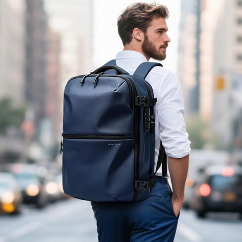 BANGE Travel Backpack for Men, Waterproof Lightweight Laptop Backpack for Business and Work, Anti Theft Rucksack for Men and Women in Kuwait