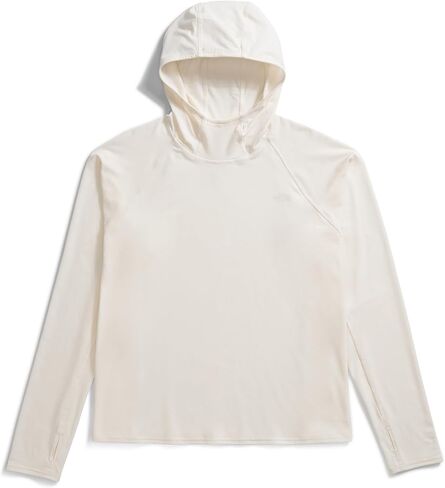 THE NORTH FACE Women's Adventure Sun Hoodie (Standard and Plus Size), White Dune, Small in Saudi Arabia