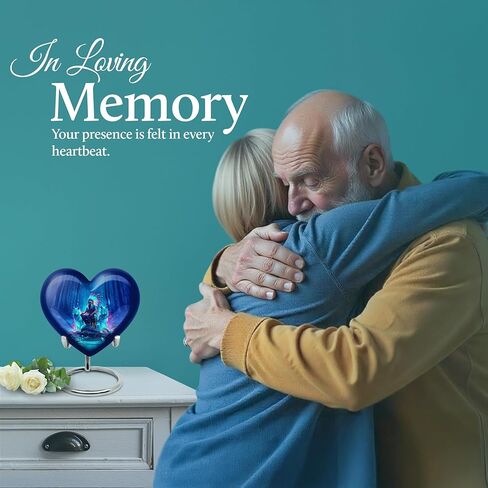 الجرة الأمريكية الأصلية - جرة دفن الجثث - 3 بوصة - عبوة من 1 - تذكار للرماد - الجرار الصغيرة للرماد البالغ - الجرار المتبقية البشرية in Kuwait