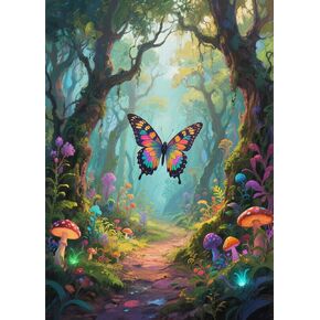 مجموعات الطلاء الماس Leixonl 5D للبالغين والطلاء الفني الماسي المبتدئين بأرقام لتزيين الجدار المنزلي والهدايا (16 × 12 بوصة) (Tiger) in Kuwait