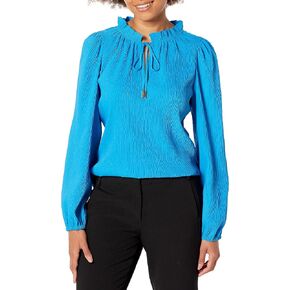 DKNY Women's Long Balloon Sleeve Blouse in Kuwait