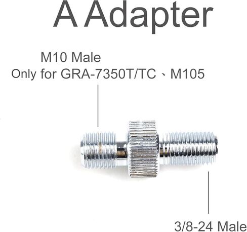 GRA-7350T, GRA-RPG, and GRA-M105 Antennas to 3/8"-24 Female Adapter Kit in Kuwait