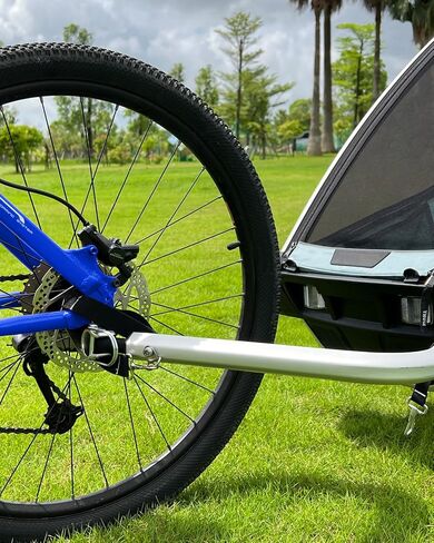 Axle Mount Hitch Cup with Fast Lock D-Pin Compatible with Thule Chariot Trailer Thru Axle Compatible 12.1mm in Saudi Arabia