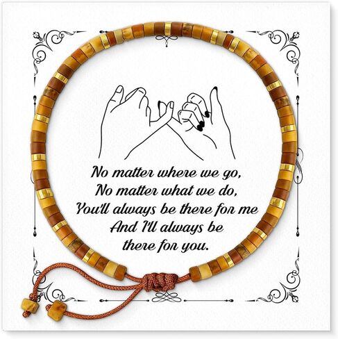 Pinky Promise Bracelet Gifts for Women, Bracelet Relationship Gifts for Girlfriend Wife Best Friends Sister in Saudi Arabia