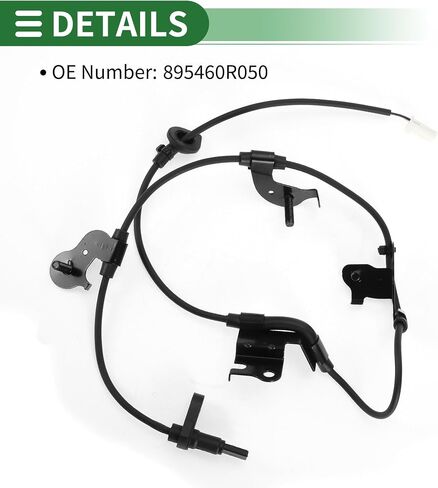 Motoforti ABS Wheel Speed Sensor ABS Sensor Anti-Lock Braking System Sensor for Toyota RAV4 2014-2018 L4 2.5L Sport Utility AWD No.895460R050 Rear Left in Saudi Arabia