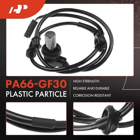 A-Premium ABS Wheel Speed Sensor Compatible with Audi Models - A4 1996/2001, A4 Quattro 1996 - Replace# 8D0927807A in Saudi Arabia