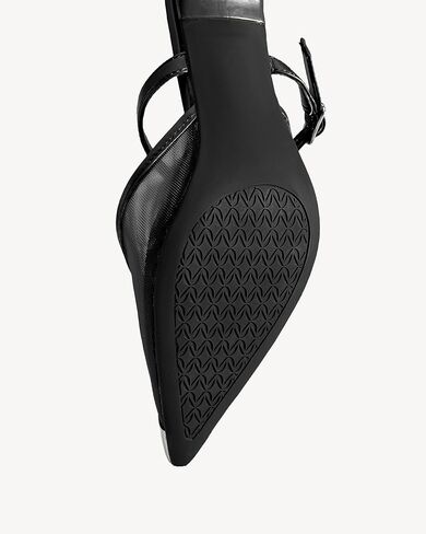 حذاء نسائي من NEWBELLA بكعب قطة مغلق من الأمام - صنادل شبكية أنيقة بكعب من الحديد، أحذية أنيقة سهلة الارتداء للمكتب والحفلات والارتداء اليومي المريح in Kuwait