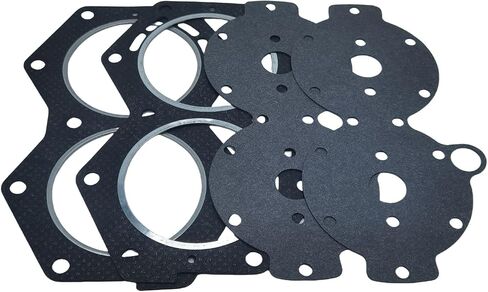 Replace 2pack Head Gasket 318358 318335 18-2956 18-2873 33540 33530 9-63828 9-60454 for Evinrude Johnson V4 140 65 80 85 88 90 100 110 112 115 135 Jet Horsepower Engine in Saudi Arabia