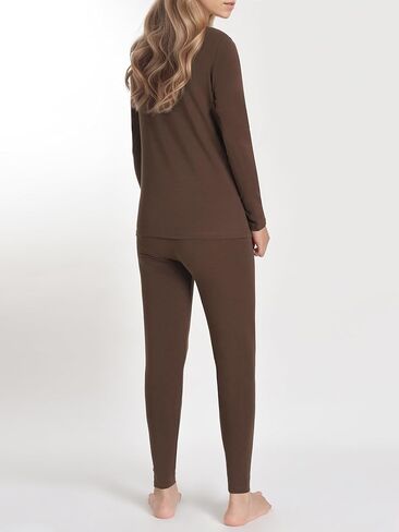 Latuza Women's Petite Thermal Underwear Set Fleece Lined Long Johns in Kuwait