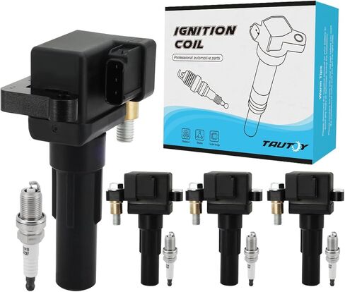 Set Of 4 UF480 Ignition Coil Pack & Iridum Spark Plugs (2.0L ONLY) For Subaru Impreza WRX 2002-2003, Replace # 178-8476 22433AA421 22433AA560 C1401 E960 in Saudi Arabia