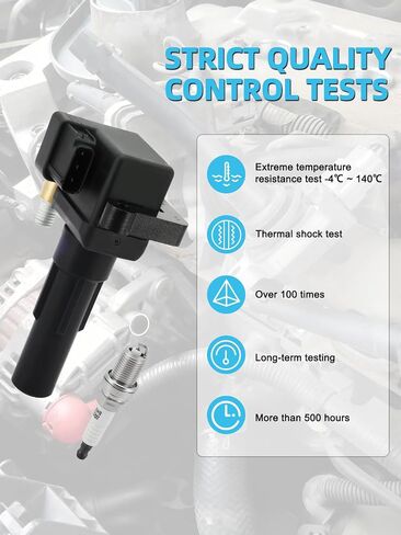 Set Of 4 UF480 Ignition Coil Pack & Iridum Spark Plugs (2.0L ONLY) For Subaru Impreza WRX 2002-2003, Replace # 178-8476 22433AA421 22433AA560 C1401 E960 in Saudi Arabia