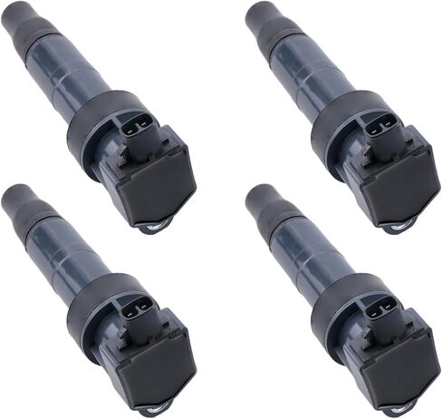 4Pcs Ignition Coil Pack Compatible with Hyundai 2006-10 Sonata 2.4/3.3L, 07-14 Santa FE 3.3 3.5, Veracruz Genesis Azera 3.3 3.8, for Kia Sorento Optima Sedona Amanti Borrego, #UF546 273013C000 in Saudi Arabia