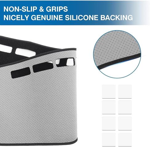 KUST Car Dashboard Cover for 2019-2024 Toyota Corolla Hatch Sedan Left Hand Driving Non-Slip Polyester Dashboard Mat Pad Interior for Toyota Corolla Accessories Custom Fit Dash Mat No Glare Black in Saudi Arabia