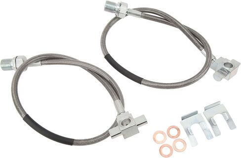 Front Brake Line Hose, Extended Brake Lines, 2pcs Front Stainless Steel Brake Line 89340s Replacement For C10 C20 C30 K10 K20 K30 K5 in Saudi Arabia