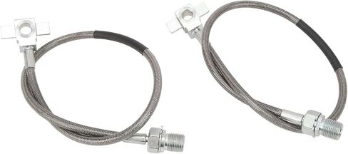 Front Brake Line Hose, Extended Brake Lines, 2pcs Front Stainless Steel Brake Line 89340s Replacement For C10 C20 C30 K10 K20 K30 K5 in Saudi Arabia