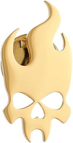 Fire Ghost Head Hades Brooch Pins for Men in Saudi Arabia