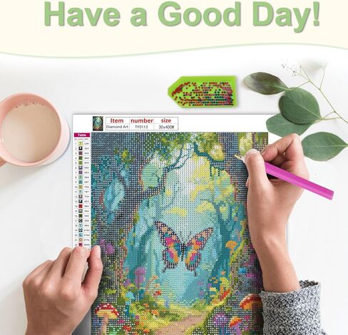 مجموعات الطلاء الماس Leixonl 5D للبالغين والطلاء الفني الماسي المبتدئين بأرقام لتزيين الجدار المنزلي والهدايا (16 × 12 بوصة) (Tiger) in Kuwait