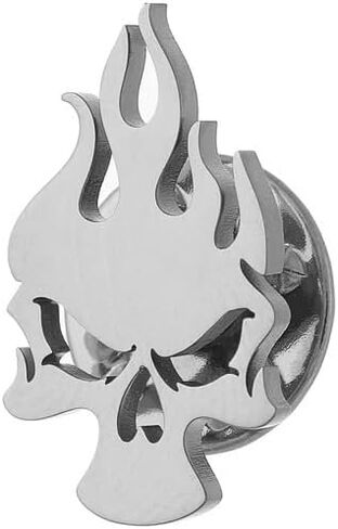 Fire Ghost Head Hades Brooch Pins for Men in Saudi Arabia