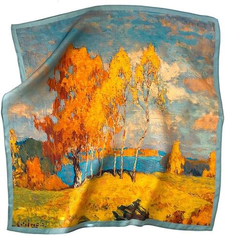 التوت الحرير وشاح المرأة وشاح مربع صغير 21 "× 21" تنفس خفيفة الوزن منديل الحجاب in Kuwait