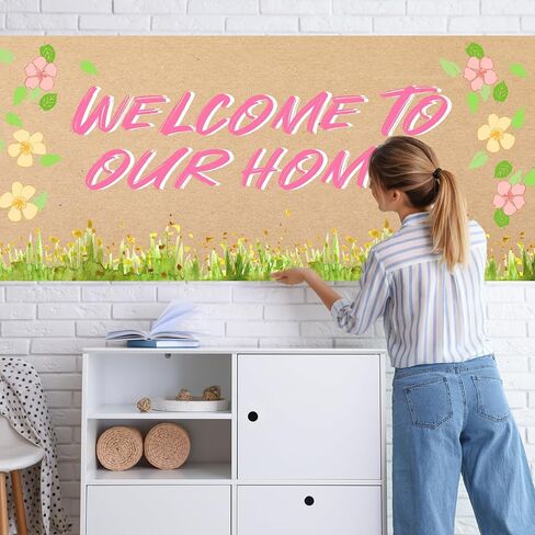 3 Pcs Large Blank Kraft Paint Paper Banners 3 x 4 Feet DIY Blank Banners for Indoor Display, Kraft Paper Banner for Wall Signs Painting Writing Birthday Graduation Wedding Party Decoration in Saudi Arabia