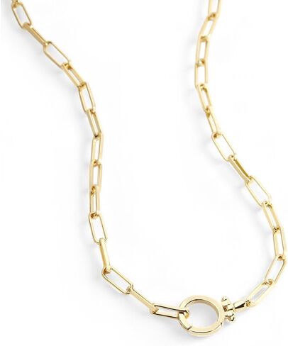 Mint & Lily Mint Paperclip Necklace with Adjustable 18" Paperclip Chain, Never Fades, Rust, and Tarnish Free Jewelry in Kuwait