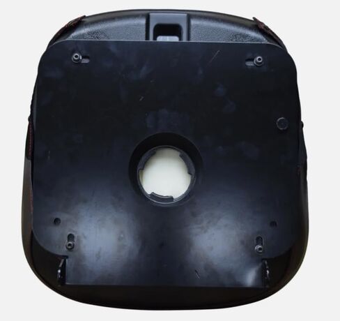 Tractor Seat with Flip-up Hinge Bracket; Compatible with Kubota Tractor M Series: M5, M5040, M5140, M6040, M7040, M7060, M8540, M8560, M9540, M9960; 310000BK+901001-B in Saudi Arabia