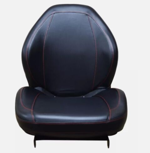 Tractor Seat with Flip-up Hinge Bracket; Compatible with Kubota Tractor M Series: M5, M5040, M5140, M6040, M7040, M7060, M8540, M8560, M9540, M9960; 310000BK+901001-B in Saudi Arabia