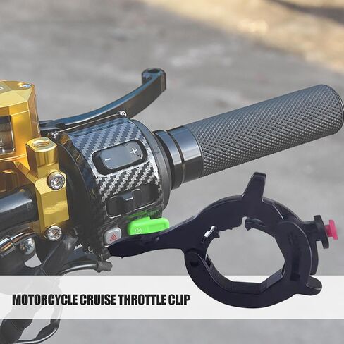 Doefo Motorcycle Cruise Control Throttle Lock, Handlebar Oil Control Throttle Assist Booster - Handlebar Rocker Rest, Cruise Control Motorcycle Throttle Accelerator in Saudi Arabia