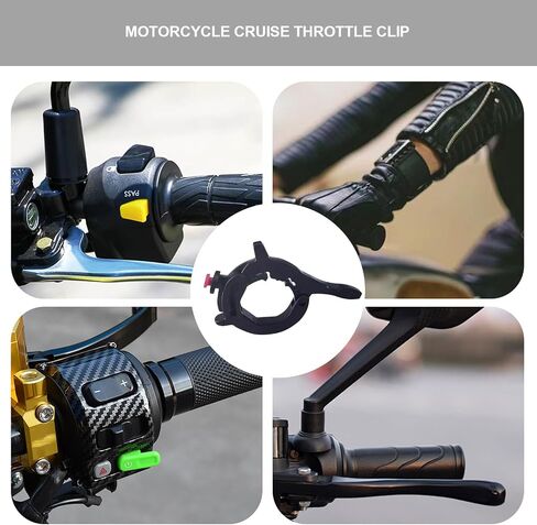 Doefo Motorcycle Cruise Control Throttle Lock, Handlebar Oil Control Throttle Assist Booster - Handlebar Rocker Rest, Cruise Control Motorcycle Throttle Accelerator in Saudi Arabia
