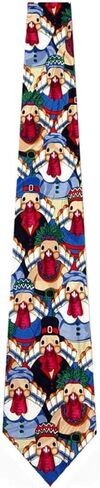 Steven Harris Mens Thanksgiving Cornucopia Necktie - Black - One Size Neck Tie in Kuwait