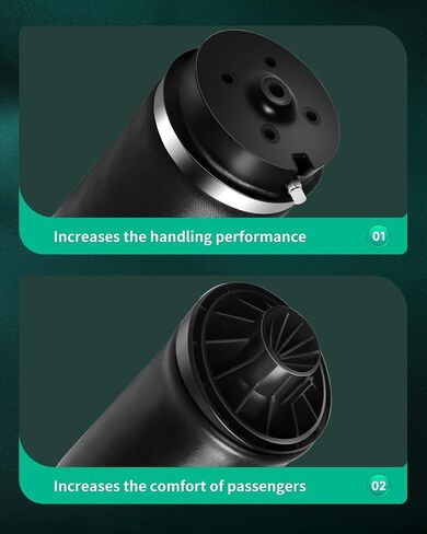 SCITOO Rear Air Suspension Spring fit for Mercedes-Benz for R320 2007-2009, R350 2006-2013, R500 2006-2008, R550 2008, R63 AMG 2007, OEM Number 2513200025, 2513200325, 2513200425 in Saudi Arabia