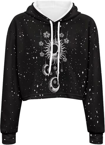 Winter Oversized Hoodies Spring Fall Crop Top Sweaters for Women Lightweight Graphic Sweatshirt with Hood Size S-5XL in Kuwait