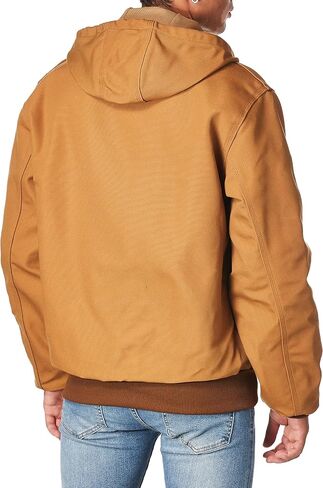Carhartt Jackets 12 Ounce Cotton Duck Hooded Jacket J131BRN - Brown - 5X Large in Saudi Arabia