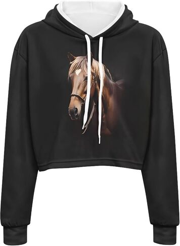 Winter Oversized Hoodies Spring Fall Crop Top Sweaters for Women Lightweight Graphic Sweatshirt with Hood Size S-5XL in Kuwait