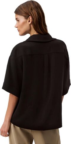 Calvin Klein Women's Crepe Printed Wrap Top in Saudi Arabia