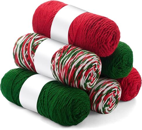 Timgle 6 Skeins غزل الوردي الوردي للكروشيه لينة كل 141 غرام/ 4.5 أوقية 273 ياردة خيوط الكروشيه لعيد عيد الحب مشروع هدية الكروشيه. in Kuwait