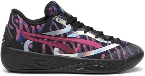 Puma Womens Stewie X 2 Cherry On Basketball Sneakers Shoes - Black in Saudi Arabia