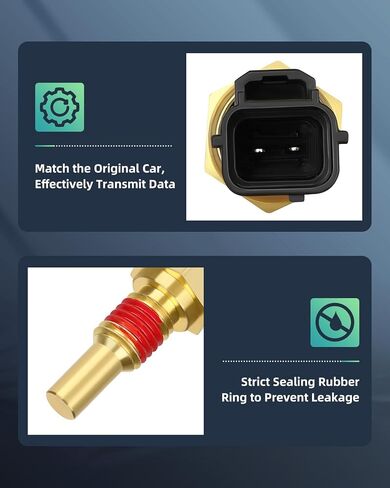 مستشعر درجة حرارة رأس أسطوانة المحرك SCITOO - مناسب لـ 2000-2004 Ford F-150، F-450 Super Duty، F-550 Super Duty، Lobo - 8L3Z-6G004A in Saudi Arabia