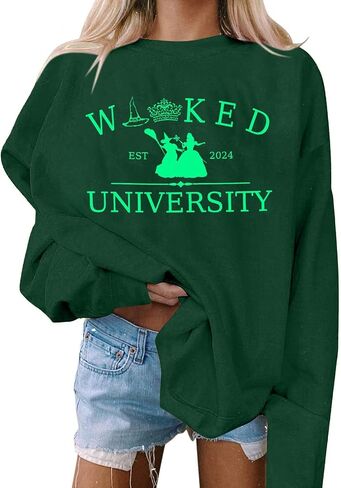 JINTING Musical Movie Sweatshirt For Women Witches Pullover Musical Fan Hoodie Graphic Long Sleeve Shirt in Saudi Arabia