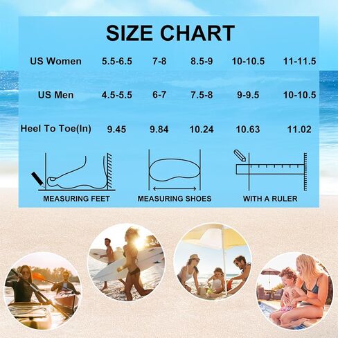 Aqua Socks Barefoot Water Shoes Quick-Dry Swim Shoes in Saudi Arabia
