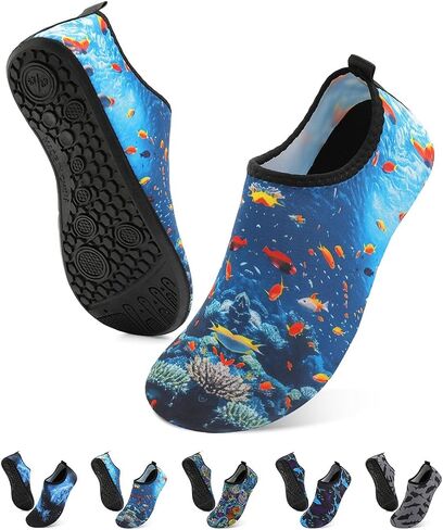Aqua Socks Barefoot Water Shoes Quick-Dry Swim Shoes in Saudi Arabia