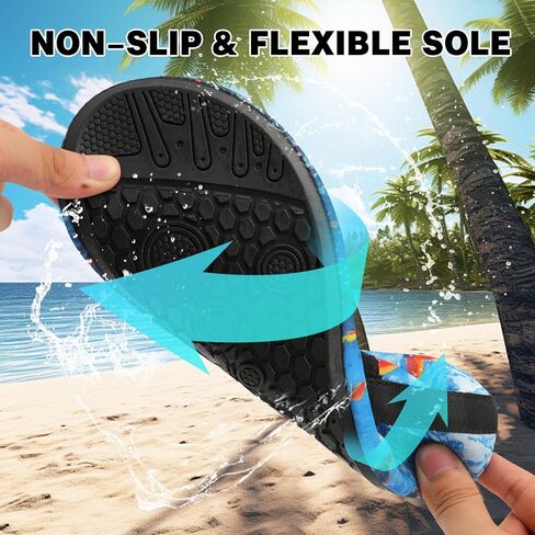 Aqua Socks Barefoot Water Shoes Quick-Dry Swim Shoes in Saudi Arabia