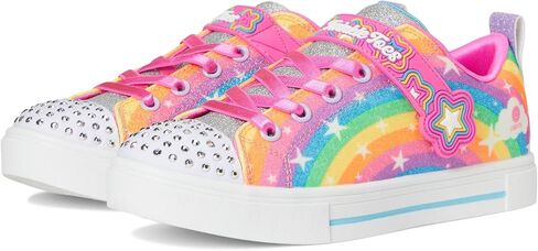 حذاء رياضي للفتيات من Skechers Twinkle Sparks-Starry Rainbow، مقاس 10.5 للأطفال الصغار in Saudi Arabia