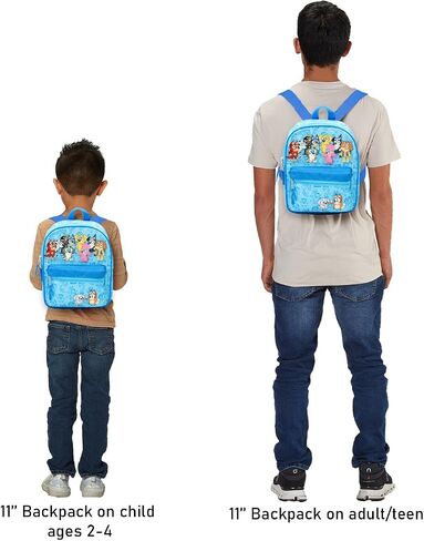 Bluey Mini Backpack for Kids - Bundle with 11" Small Bag for Girls Plus Water Bottle, Stickers, More | Bluey Backpack Purse School Supplies in Saudi Arabia