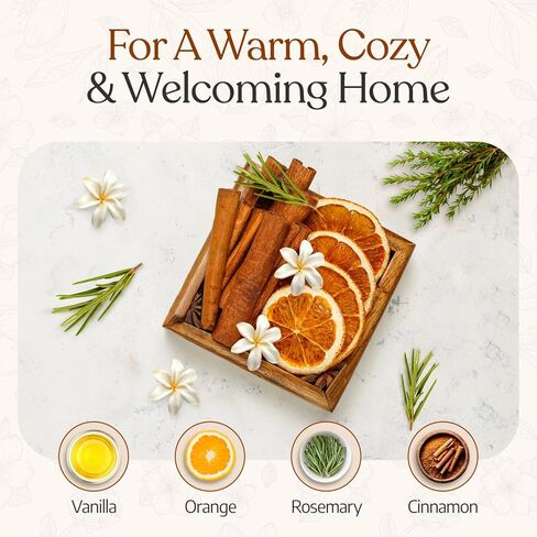 وعاء مجفف على نار هادئة مع الفانيليا والبرتقال وإكليل الجبل والقرفة من أجل منزل دافئ ومريح ومرحّب in Kuwait