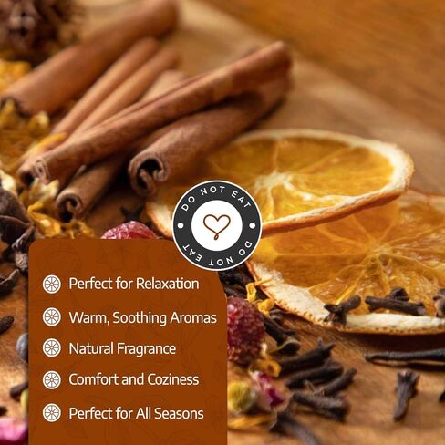 وعاء مجفف على نار هادئة مع الفانيليا والبرتقال وإكليل الجبل والقرفة من أجل منزل دافئ ومريح ومرحّب in Kuwait