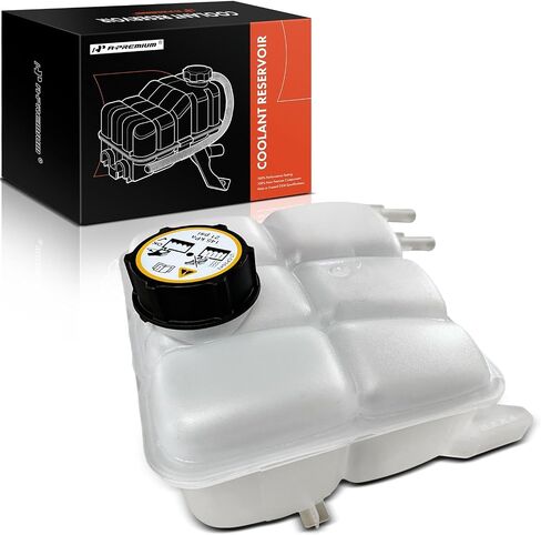 A-Premium Engine Coolant Overflow Recovery Reservoir Tank [with Cap] Compatible with Volvo C70 2006-2013, C30 2008-2013, S40 2004-2011, V50 2005-2010 in Saudi Arabia