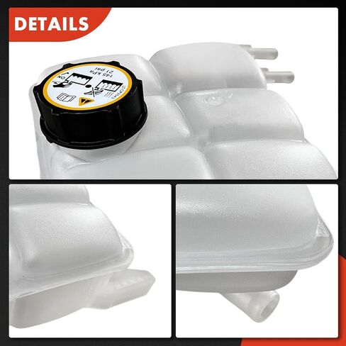 A-Premium Engine Coolant Overflow Recovery Reservoir Tank [with Cap] Compatible with Volvo C70 2006-2013, C30 2008-2013, S40 2004-2011, V50 2005-2010 in Saudi Arabia